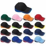 Casquette 5 panneaux bicolore