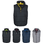 Bodywarmer matelassé bicolore