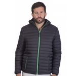 Blouson à capuche matelassé