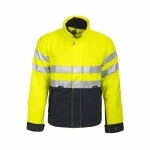 BLOUSON POLYCOTON DOUBLE HV EN ISO 20471 CLASSE 3