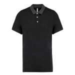 Polo jersey bicolore Homme 180 g/m²