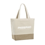 Sac de plage en coton 220g et en jute