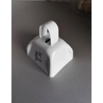 Clochette en fer peint