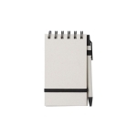 Carnet à spirale A6 en carton recyclé