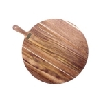 Planche à découper ronde en acacia