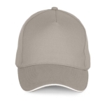 Casquette 5 panneaux 260 g/m²