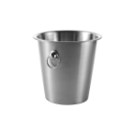 Seau à champagne en acier inoxydable