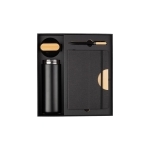 Coffret cadeau gourde, stylo et carnet