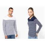 Marinière manches longues Homme 220 g/m²