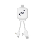 Batterie de secours 3000 mAh avec câbles intégrés