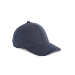 Casquette 6 panneaux en coton recyclé