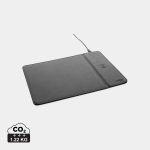 Tapis de souris en PU RCS avec chargeur 10W Swiss Peak