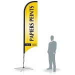 Oriflamme aile d'avion 2,40 m