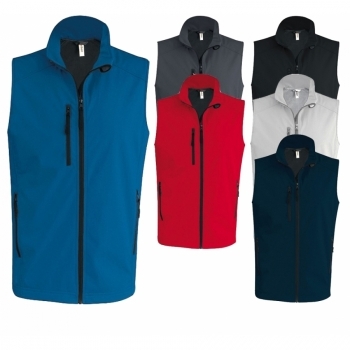 Bodywarmer softshell homme