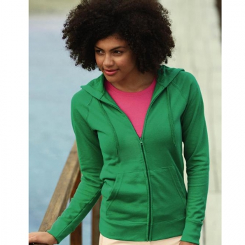 Sweat à Capuche zippé 240g Femme