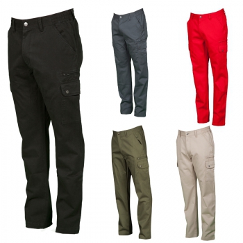 Pantalon cargo coton 280g