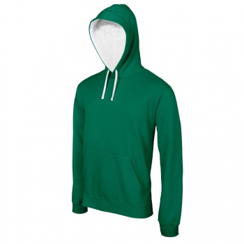 Sweat à Capuche contrastée 280g