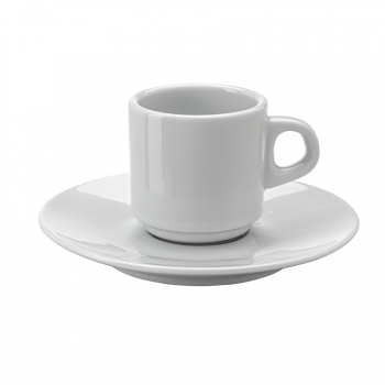 Tasse + sous-tasse 90 ml