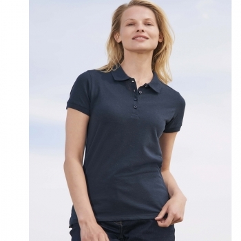 Polo ajusté 170g femme