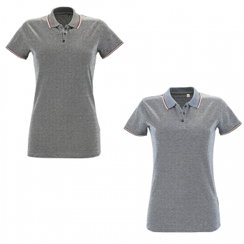 Polo ajusté 180g Femme