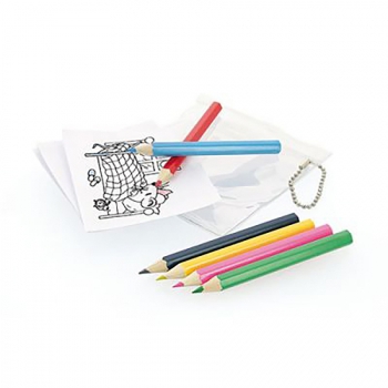 POCHETTE 6 CRAYONS COULEURS