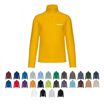 Micropolaire 1/4 zip 300g