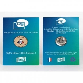 Badge tourond Made in France