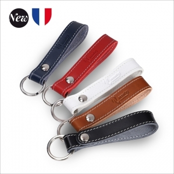 Porte-clés cuir Made in France