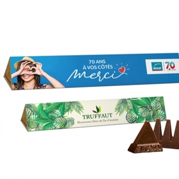 Barre triangulaire chocolatée Toblerone® 100 g Made in France
