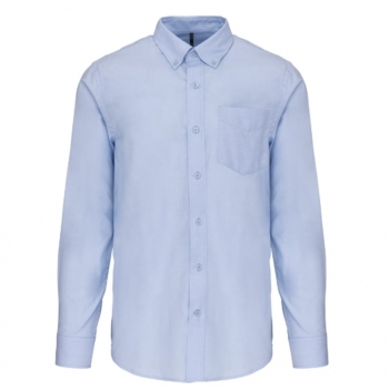 Chemise oxford manches longues