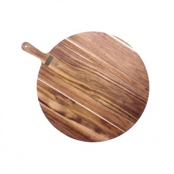 Planche à découper ronde en acacia