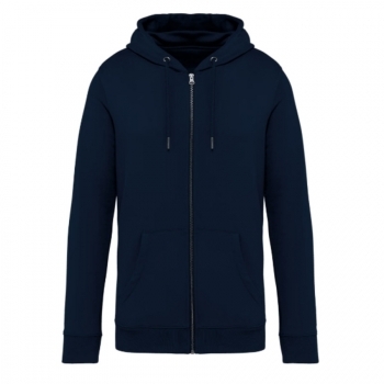 Sweat-shirt écoresponsable zippé à capuche Unisexe 350 g/m²