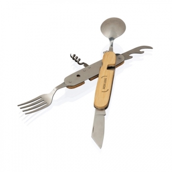 Couverts multifonctions en bambou