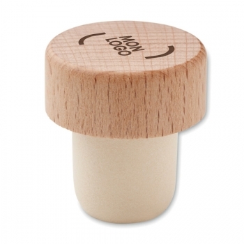 Bouchon de bouteille en bois