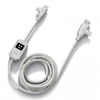 Câble de charge long 100W en aluminium recyclé