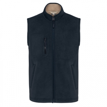 Bodywarmer polaire avec intérieur sherpa Unisexe 500 g/m²