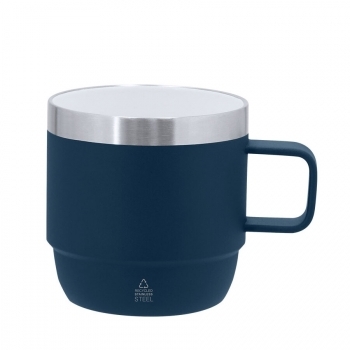 Tasse en acier inoxydable recyclé double paroi 180 mL