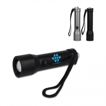 Torche rechargeable en aluminium recyclé IPX4