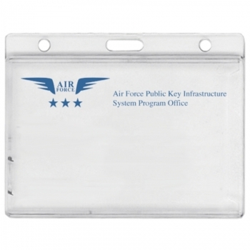 Porte-badge horizontal avec accès d'extraction pour une Carte